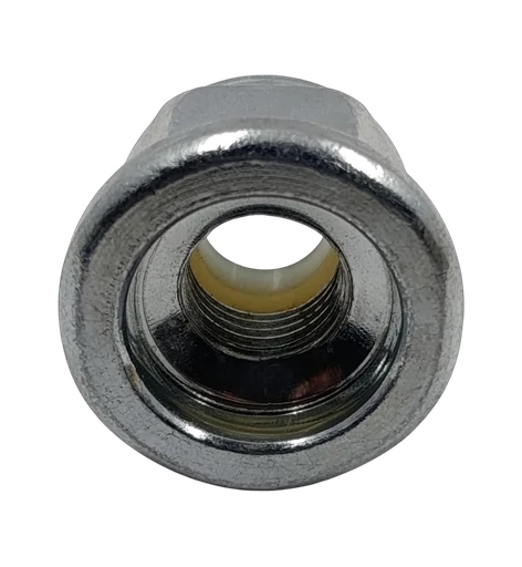 [A1.7.g4] Tuerca de cabezal de motoguadaña mochilera compatible con Stihl FR450 (M10x1.0LH/16mm)