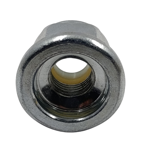 [A1.7.g4] Tuerca de cabezal de motoguadaña mochilera compatible con Stihl FR450 (M10x1.0LH/16mm)