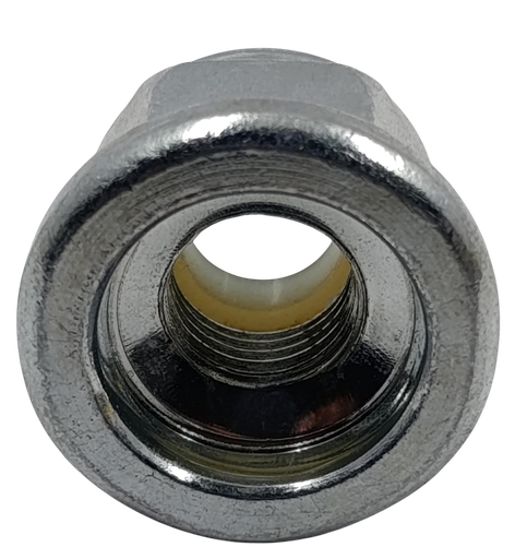 [A1.7.g4] Tuerca de cabezal de motoguadaña mochilera compatible con Stihl FR450 (M10x1.0LH/16mm)